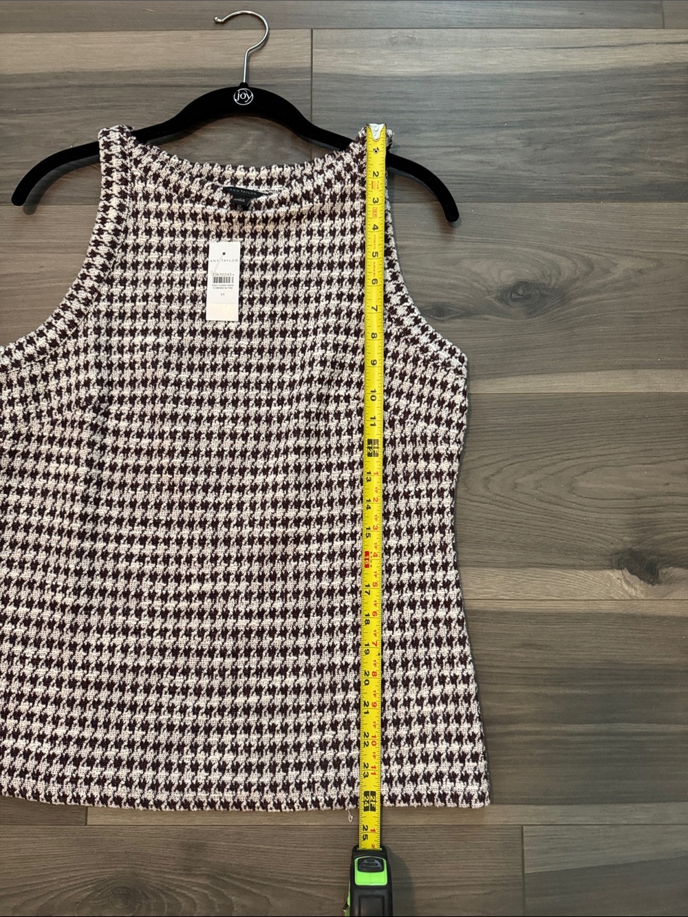 NWT Ann Taylor Tweed Look Top - Picture 10 of 11